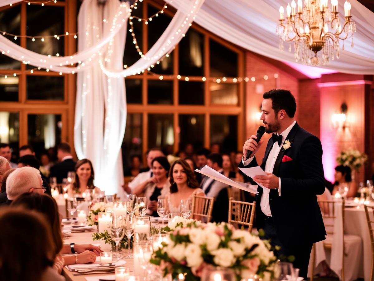 Weddings hosted by a professional emcee
