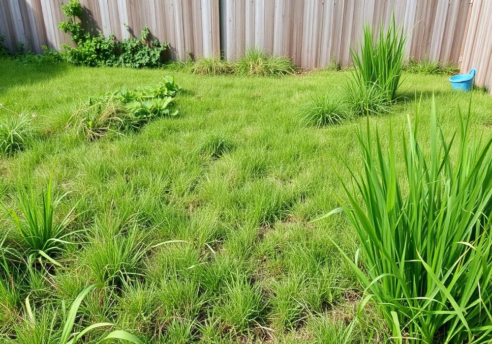 Backyard reset — Before