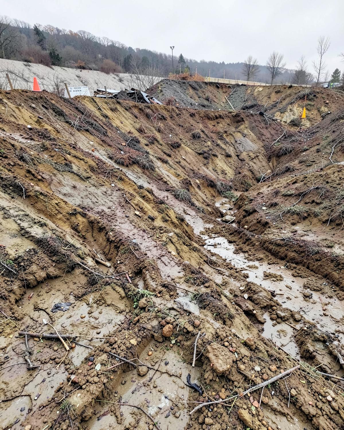Failed Slope Repair — Before